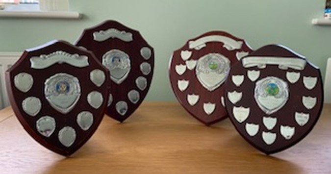 Junior Cross Country trophy haul 2019/20
