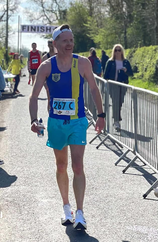 Running Report 3.5.21 - Paul Jones pick of Shrewsbury AC Runners at the Cheshire Elite Marathon