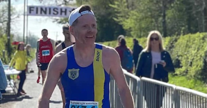 Running Report 3.5.21 - Paul Jones pick of Shrewsbury AC Runners at the Cheshire Elite Marathon