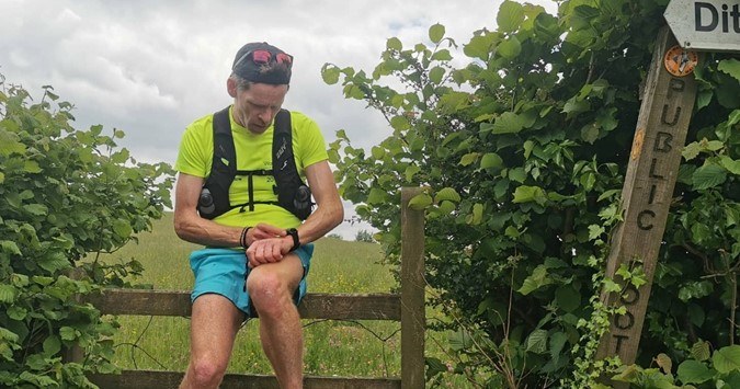 Paul Jones South Shropshire Way Attempt