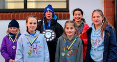 Shrewsbury AC’s Junior Girls are County Cross Country Champions