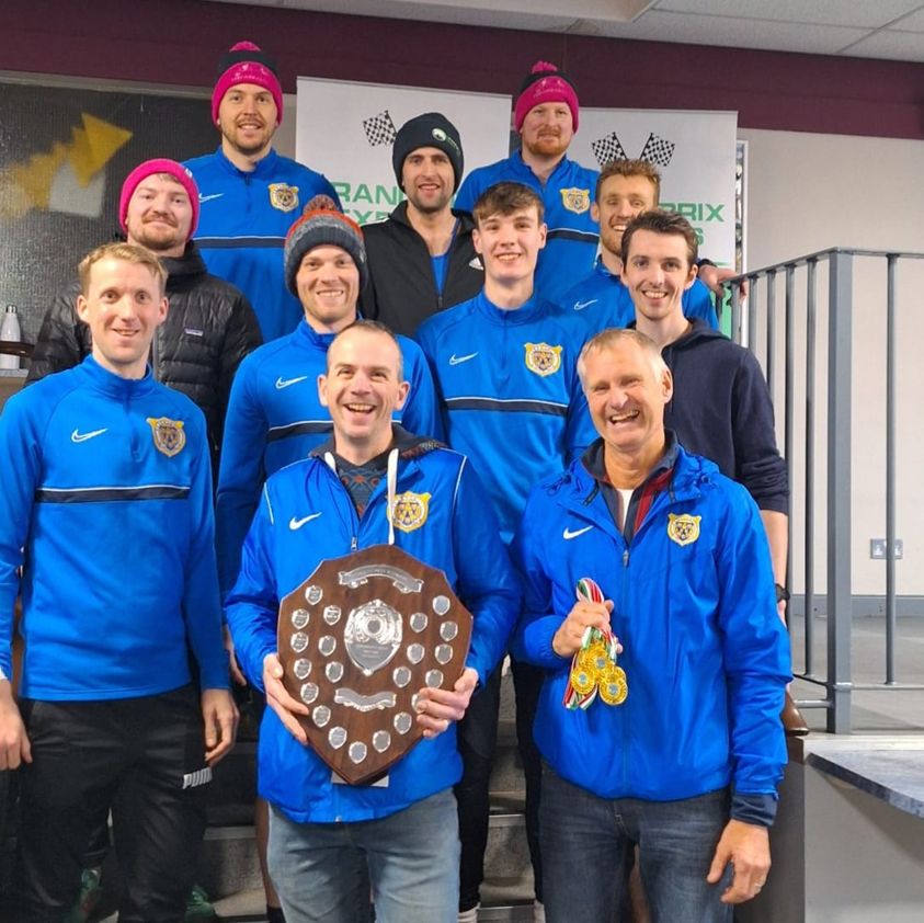 Senior Men triumph (again) in the 2023/24 North Wales Cross Country League